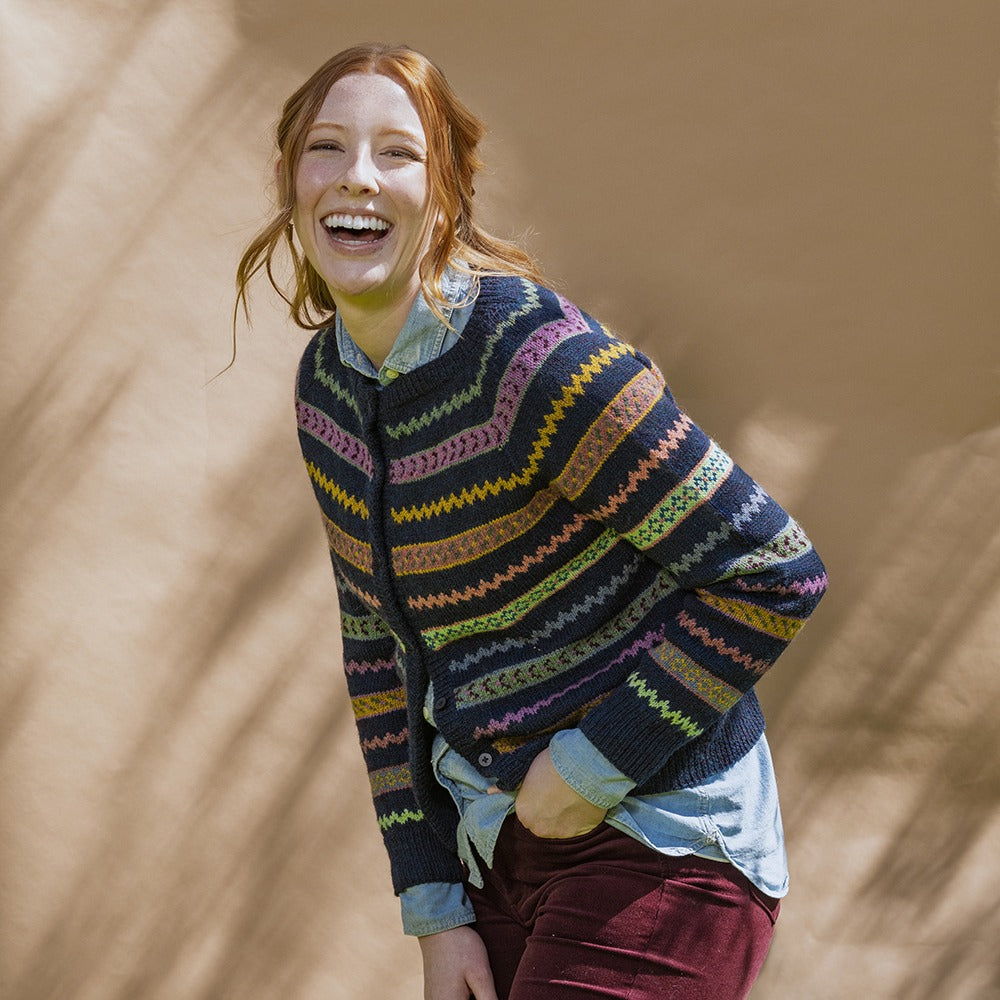 Kelbourne Woolens Patterns Cumberland Falls Sweater Pattern