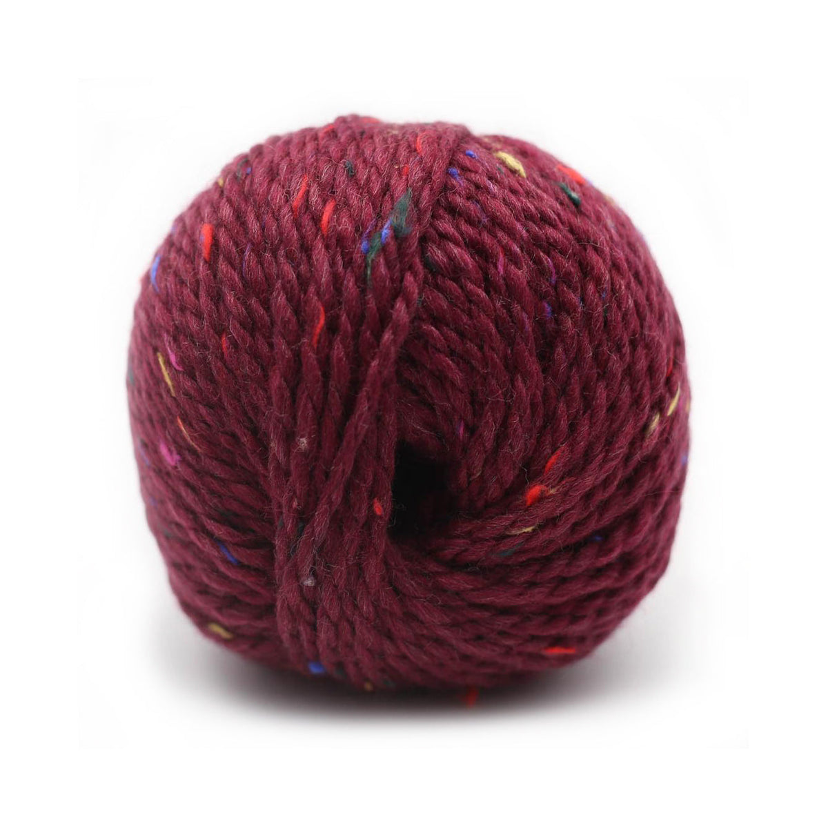 BC Garn Yarn 008 Bordeaux Hamelton Tweed 2 GOTS