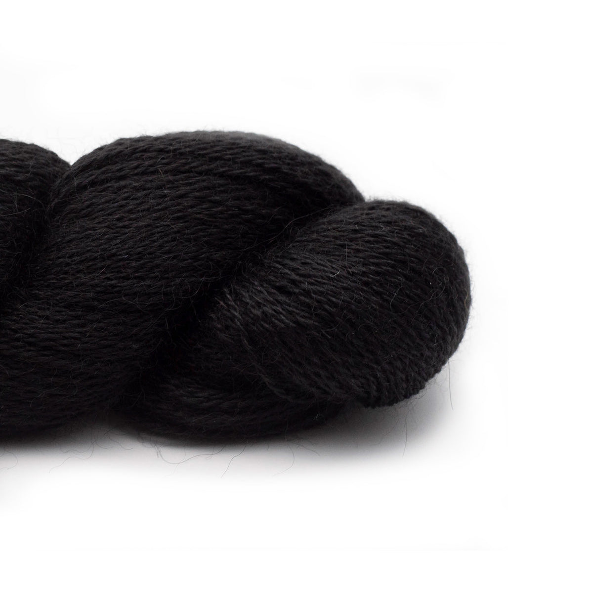 Kremke Soul Wool 020 Black Baby Alpaca Lace