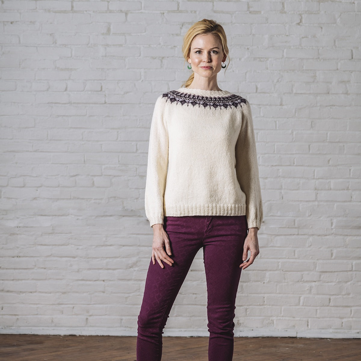 Kelbourne Woolens Patterns Jenny Sweater Pattern