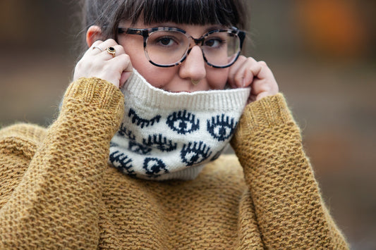 Designer Feature: Gaze Cowl by Rachel Kieselburg