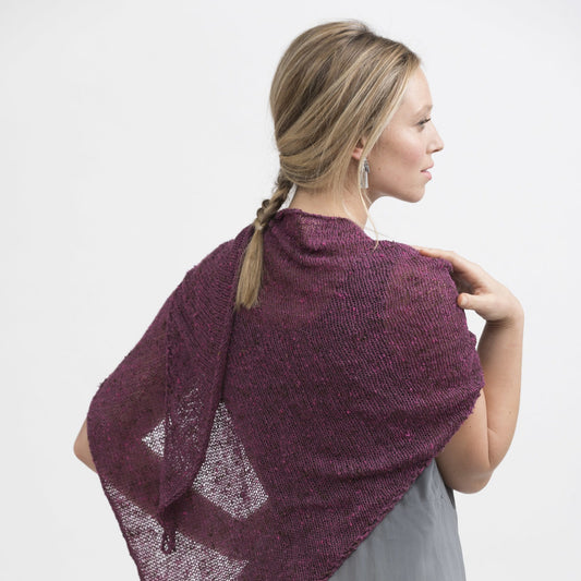 BC Garn Tussah Tweed, and a new free pattern!