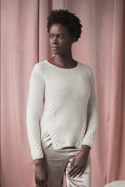 Aslant Pullover + Andorra Yarn Giveaway!