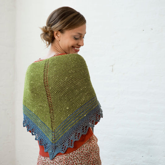 New Pattern: Quaking Aspen Shawl