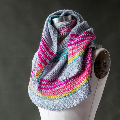 Kelbourne Woolens Patterns A Bow in the Sky Shawl Pattern