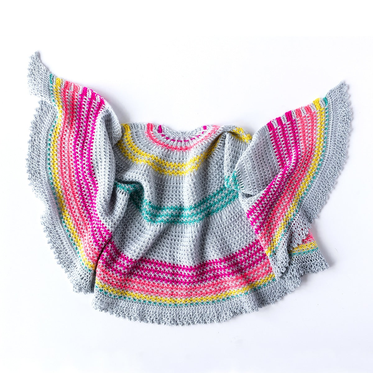 Kelbourne Woolens Patterns A Bow in the Sky Shawl Pattern