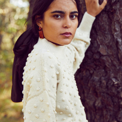 Kelbourne Woolens Patterns Adult Popcorn Pullover