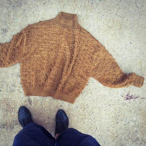 Kelbourne Woolens Patterns Adult Popcorn Pullover
