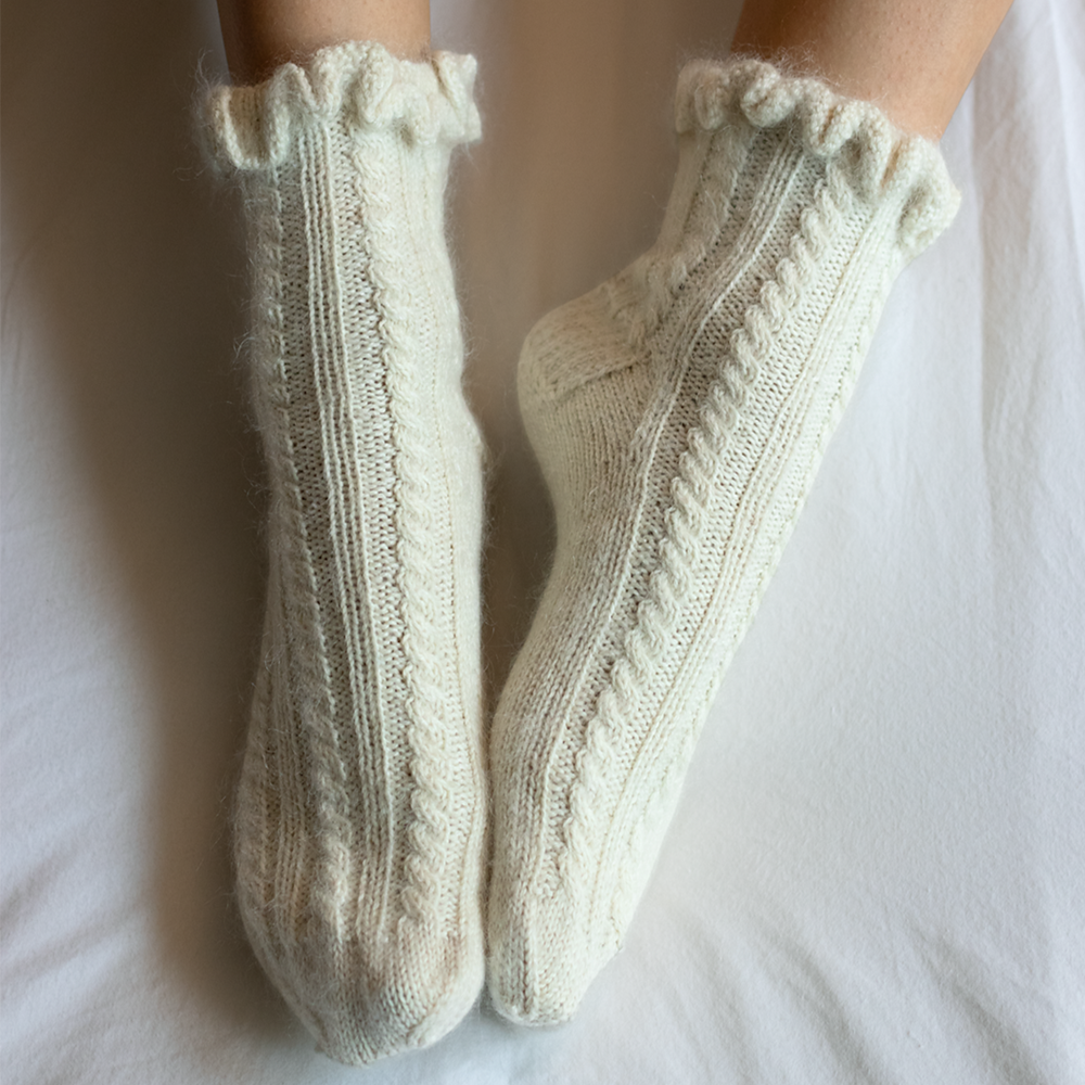 Kelbourne Woolens Kits One Size Chilton Socks Kit