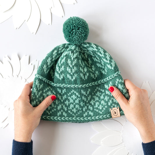 Kelbourne Woolens Kits Year of Hats Kit - August