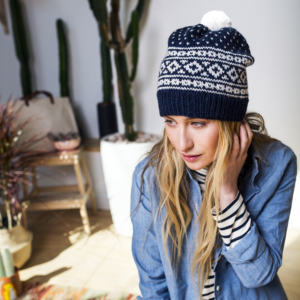 Kelbourne Woolens Patterns Ballard Hat Pattern