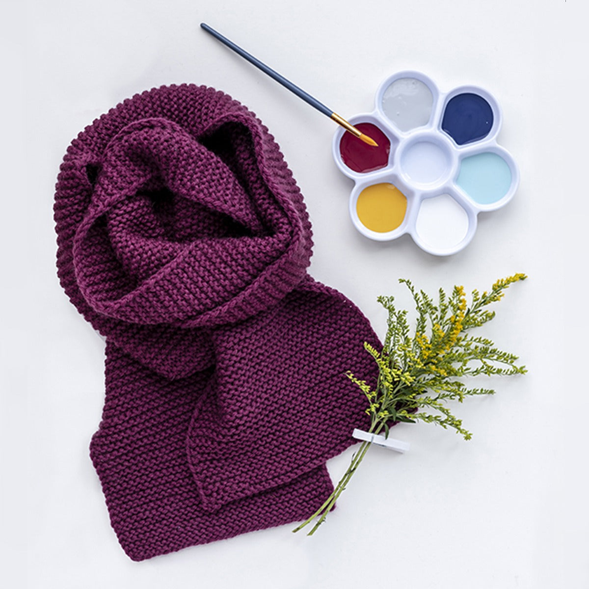 Kelbourne Woolens Patterns Building Blocks: Scarves