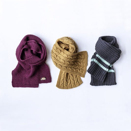 Kelbourne Woolens Patterns Building Blocks: Scarves