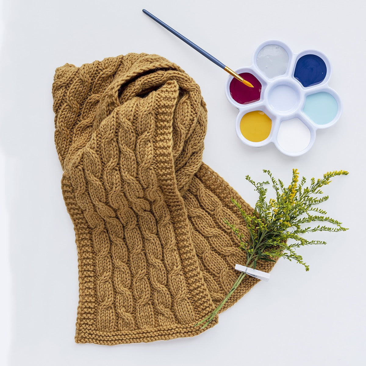 Kelbourne Woolens Patterns Building Blocks: Scarves