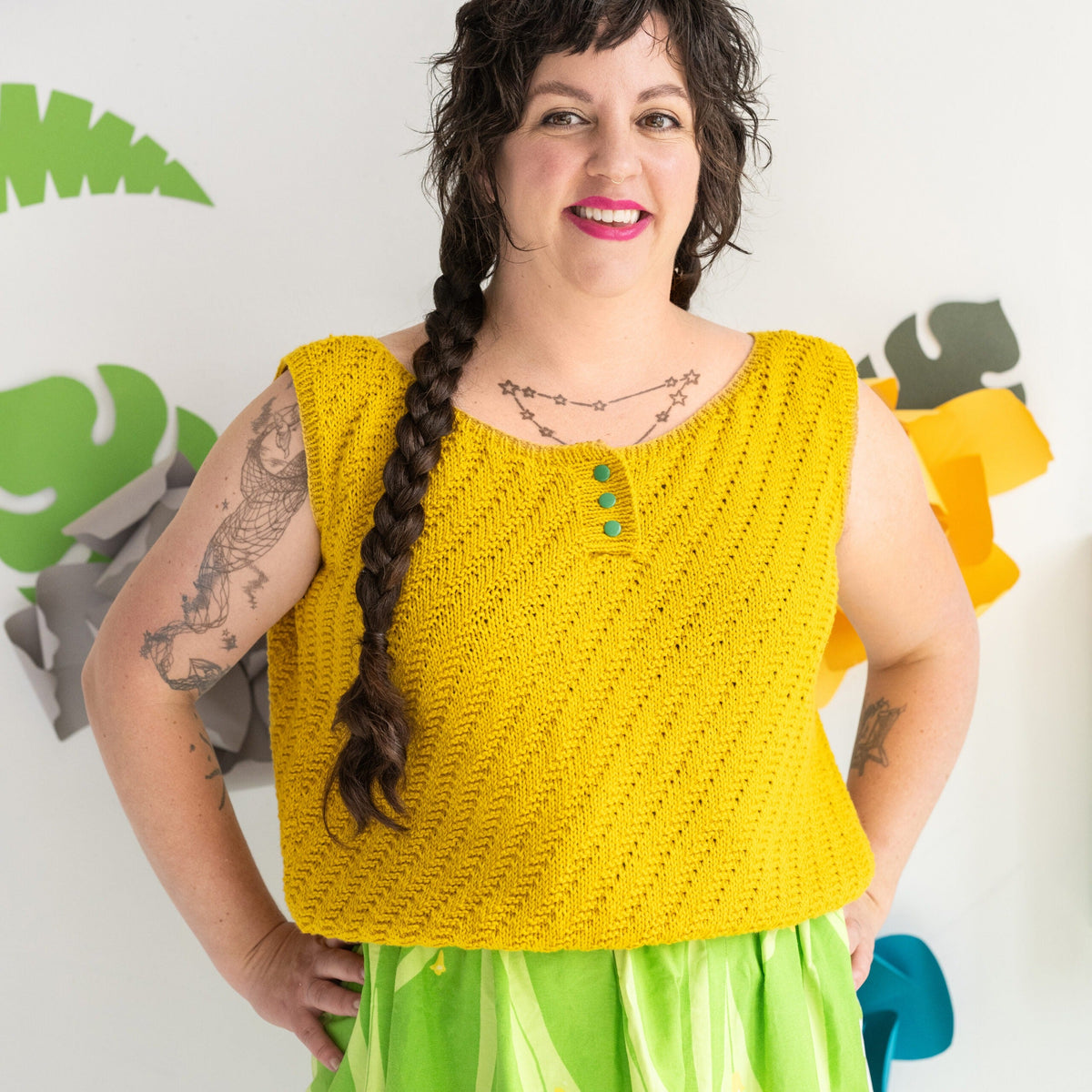 Kelbourne Woolens Patterns Catalina Tank Top Pattern
