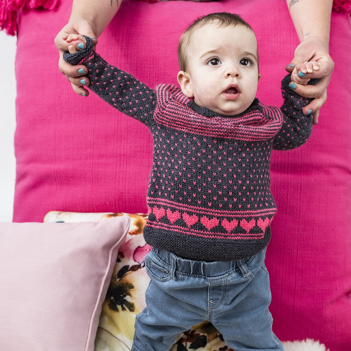 Kelbourne Woolens Patterns Colette Baby Sweater Pattern