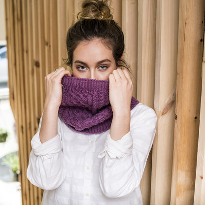 Kelbourne Woolens Patterns Compass Cowl Pattern
