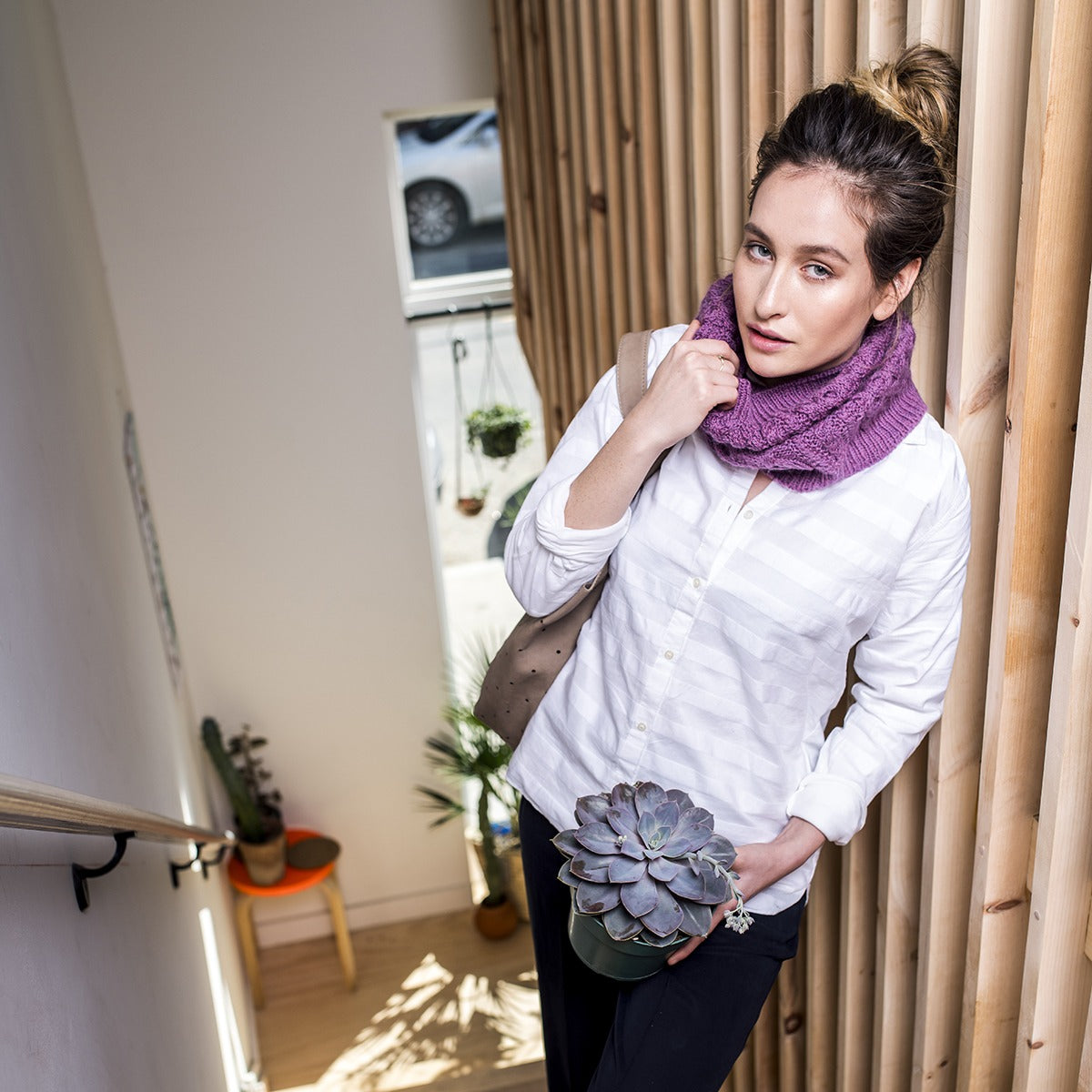 Kelbourne Woolens Patterns Compass Cowl Pattern