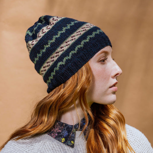 Kelbourne Woolens Patterns Cumberland Falls Hat