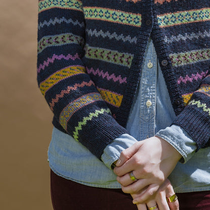 Kelbourne Woolens Patterns Cumberland Falls Sweater Pattern