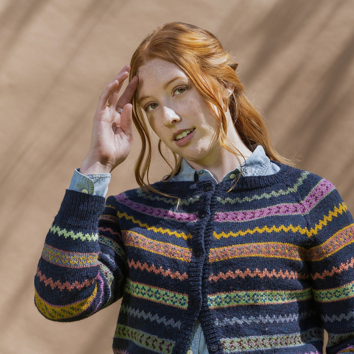 Kelbourne Woolens Patterns Cumberland Falls Sweater Pattern
