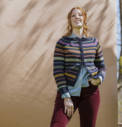Kelbourne Woolens Patterns Cumberland Falls Sweater Pattern