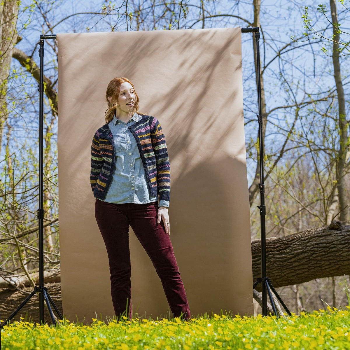 Kelbourne Woolens Patterns Cumberland Falls Sweater Pattern