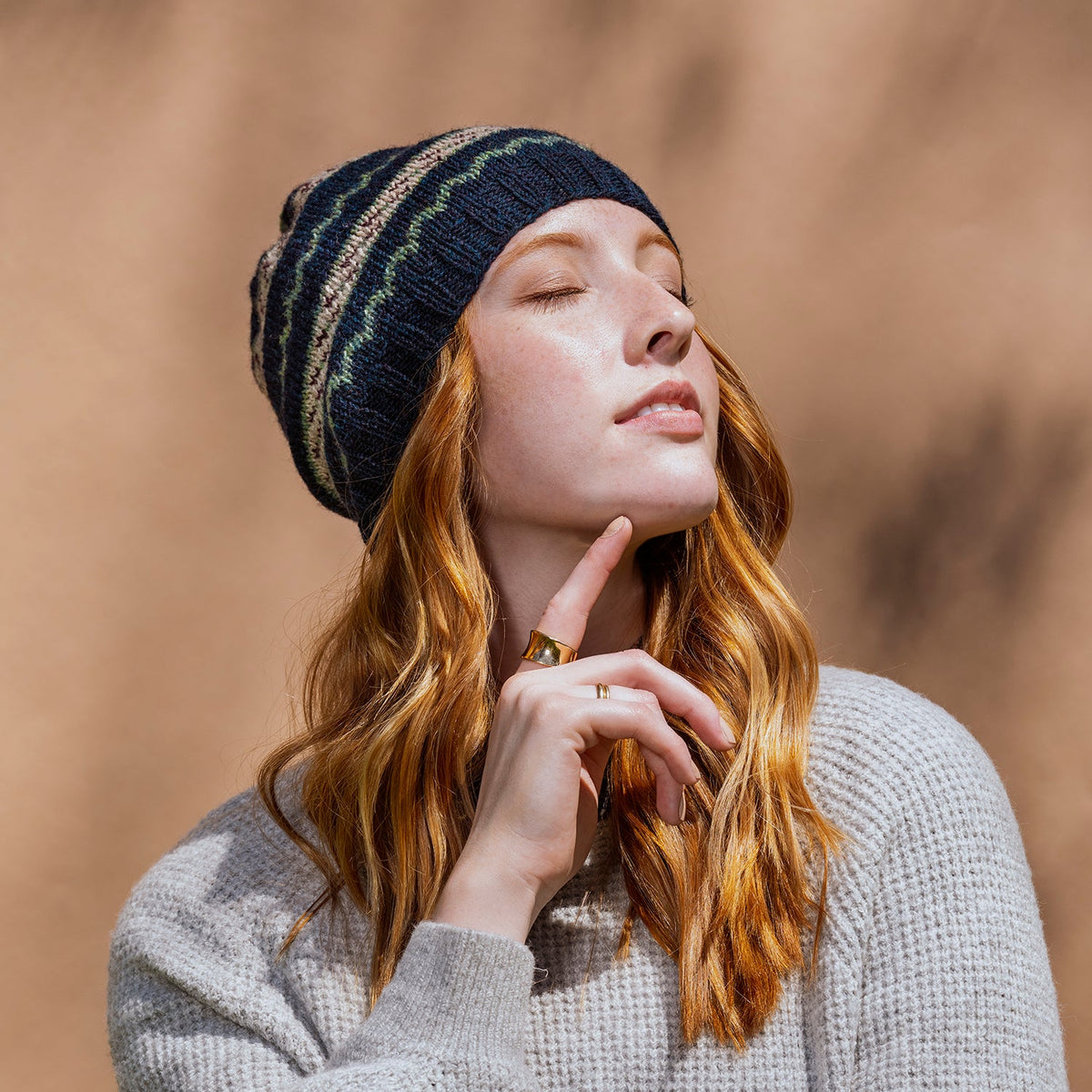 Kelbourne Woolens Patterns Cumberland Falls Hat