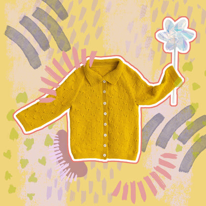 Kelbourne Woolens Patterns Dandelion Cardigan
