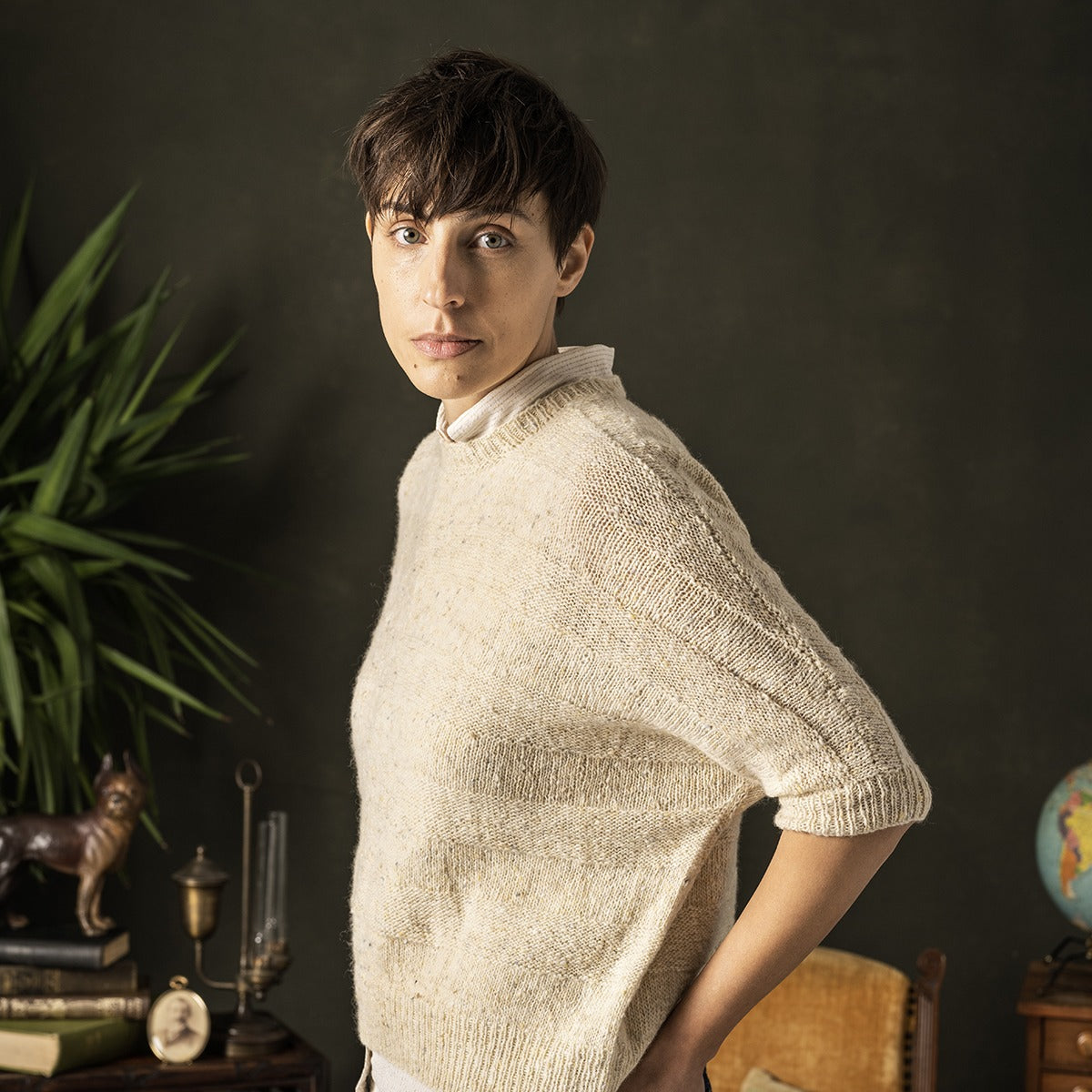 Kelbourne Woolens Patterns Durrow Sweater Pattern
