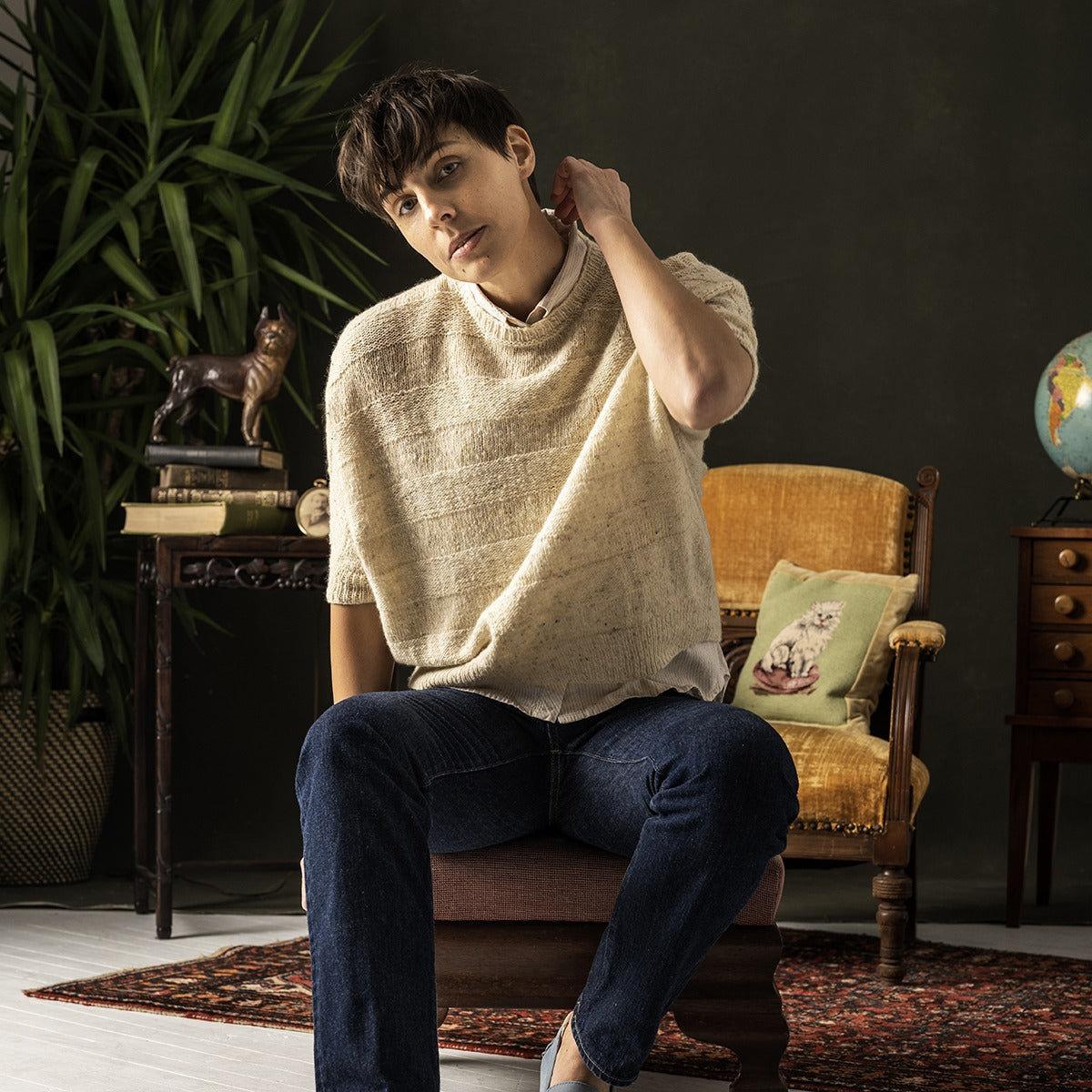 Kelbourne Woolens Patterns Durrow Sweater Pattern