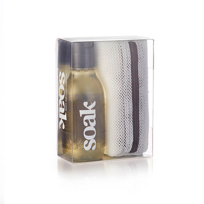 Soak Laundry Lacey Eco Wash Bag Gift Set