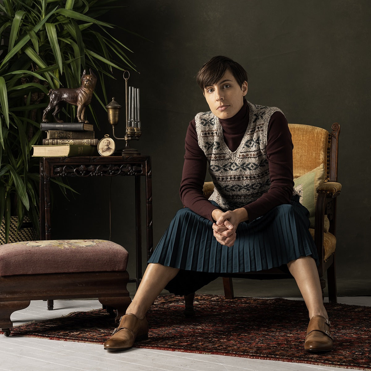Kelbourne Woolens Patterns Enniskillen Vest Pattern