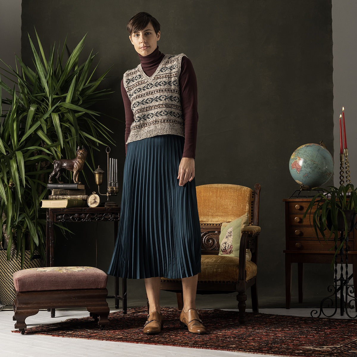 Kelbourne Woolens Patterns Enniskillen Vest Pattern