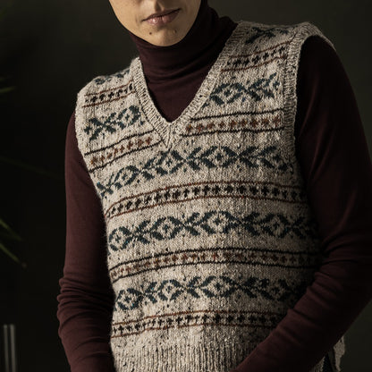 Kelbourne Woolens Patterns Enniskillen Vest Pattern