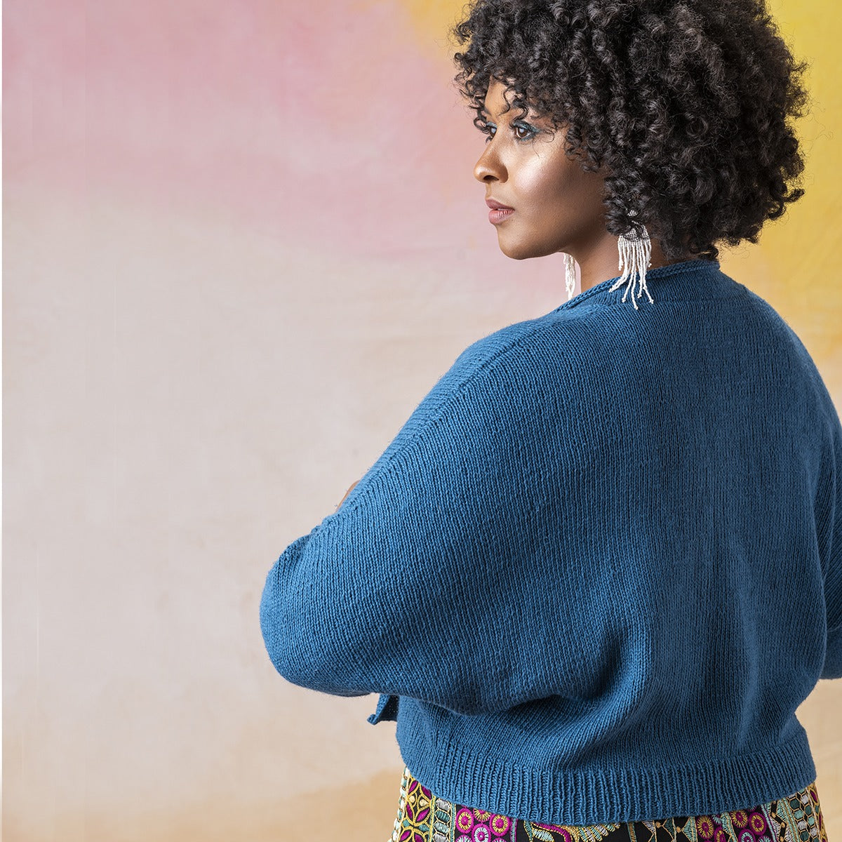 Kelbourne Woolens Patterns Evening Star Cardigan Sweater Pattern