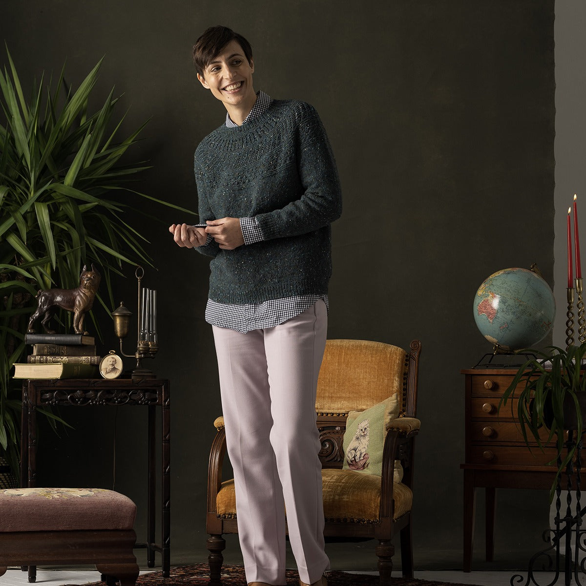 Kelbourne Woolens Patterns Eyre Sweater Pattern