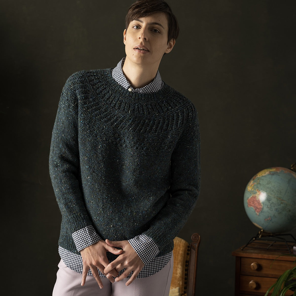 Kelbourne Woolens Patterns Eyre Sweater Pattern