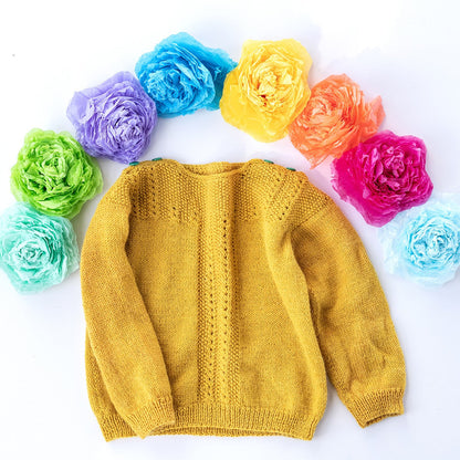 Kelbourne Woolens Patterns Baby Fiddlehead Sweater Pattern