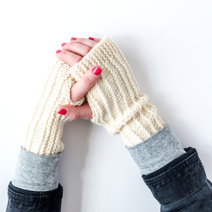 Kelbourne Woolens Patterns Easy Germantown Handwarmers Pattern
