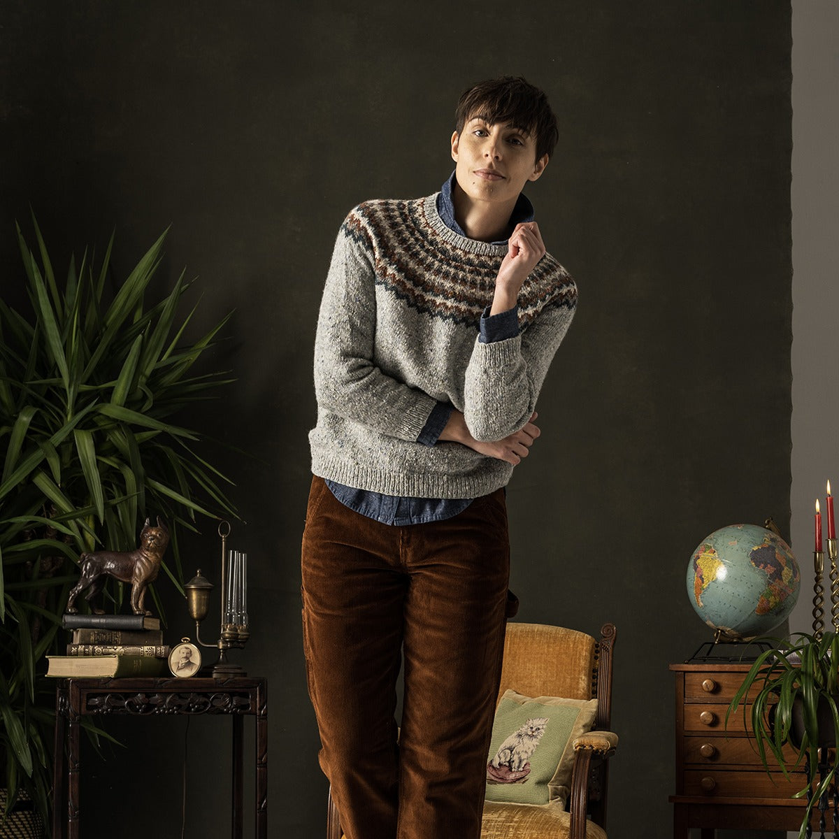 Kelbourne Woolens Patterns Gleninagh Sweater Pattern
