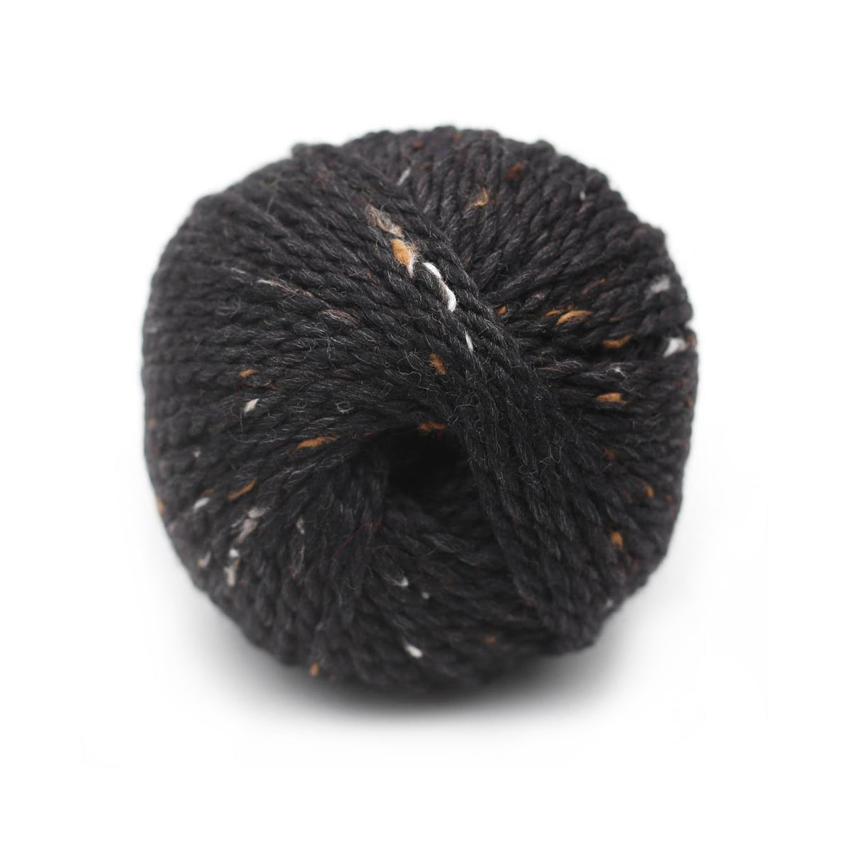 BC Garn Yarn 017 Black Hamelton Tweed 2 GOTS