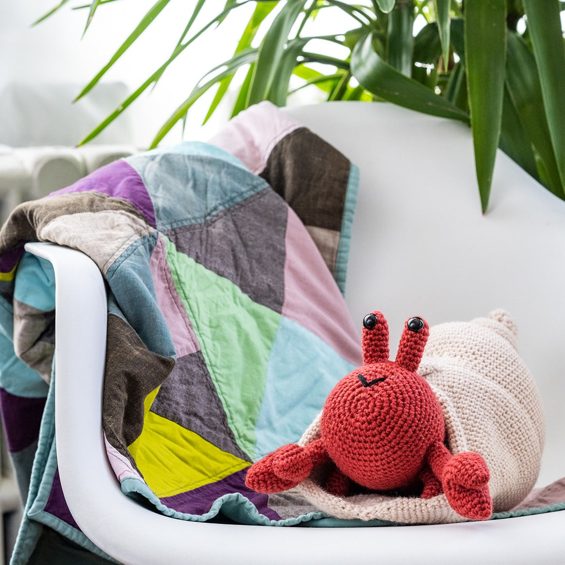 Kelbourne Woolens Patterns Herman Hermit Crab Crochet Pattern
