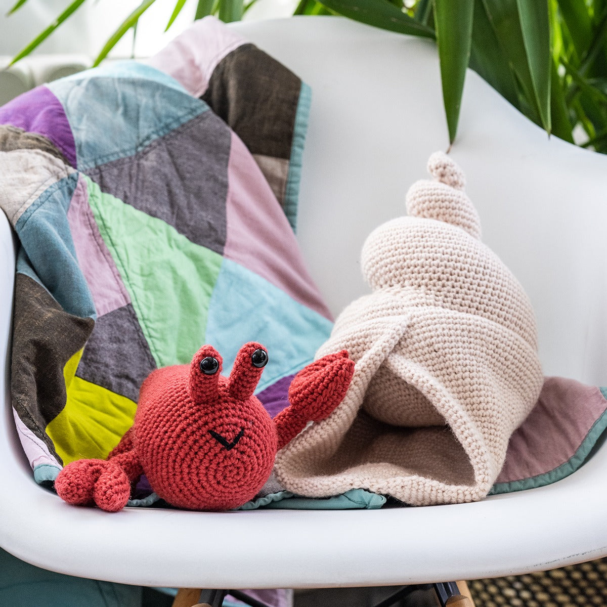 Kelbourne Woolens Patterns Herman Hermit Crab Crochet Pattern