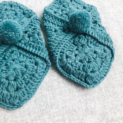 Kelbourne Woolens Patterns Hosta Slippers Crochet Pattern