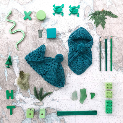 Kelbourne Woolens Patterns Hosta Slippers Crochet Pattern