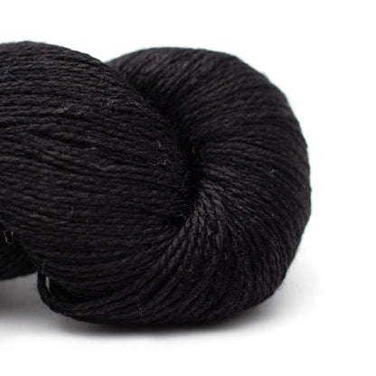 BC Garn Yarn 047 black Jaipur Peace Silk