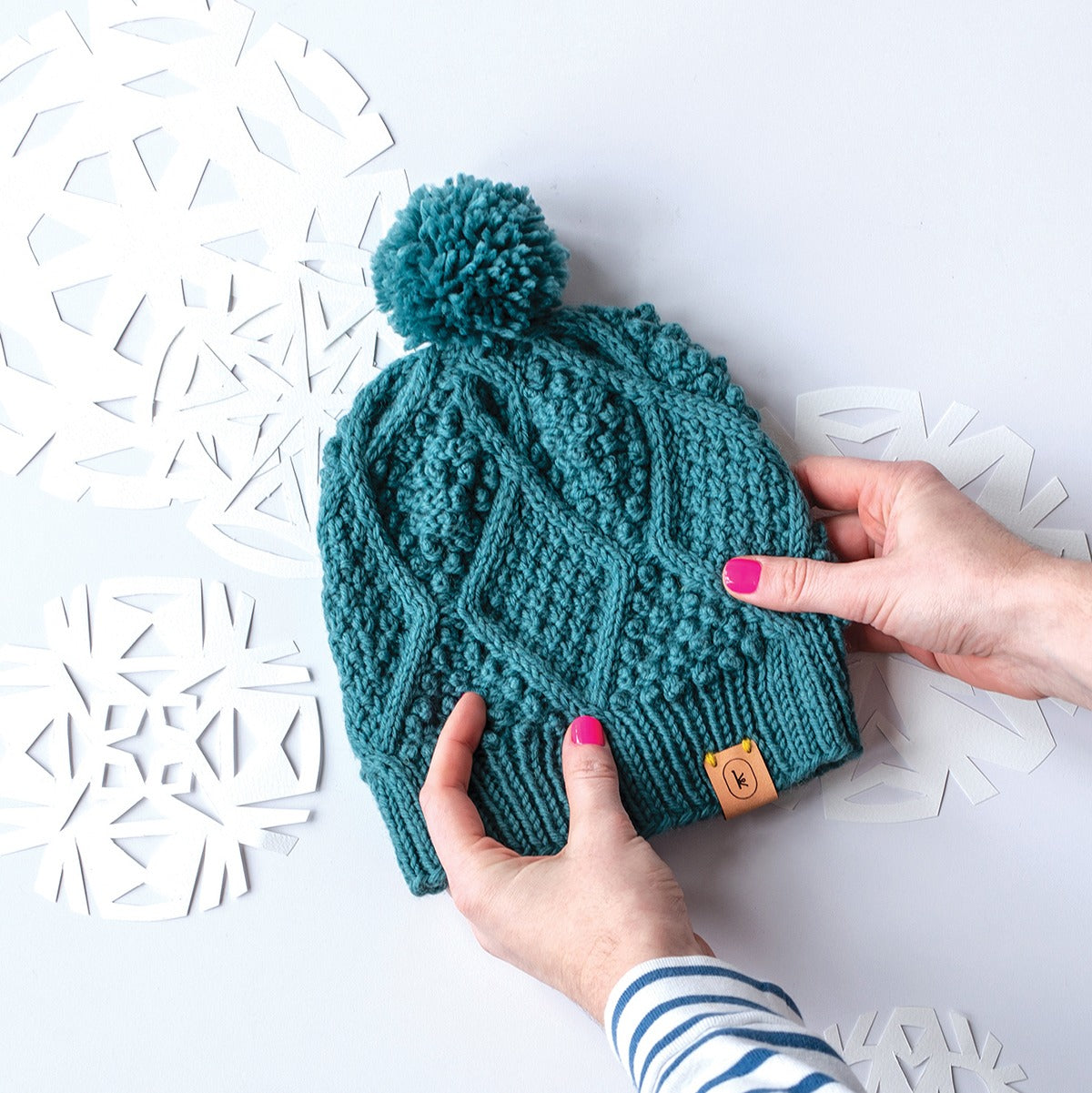 Kelbourne Woolens Kits Year of Hats Kit - January