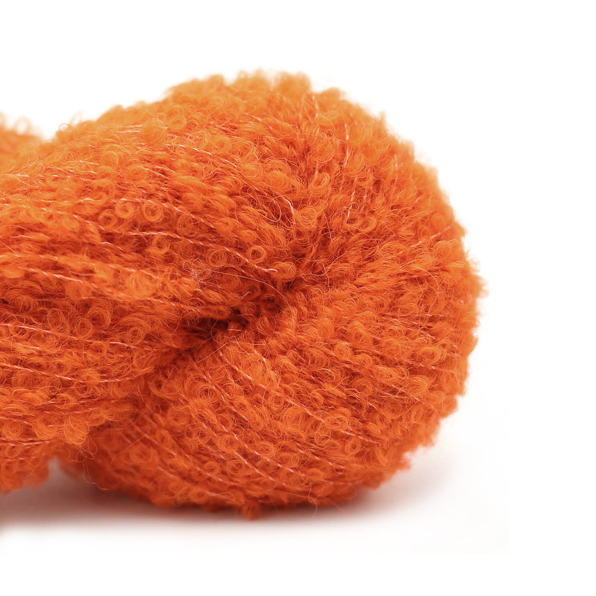 Kremke Soul Wool ZT35 Orange Alpaca Bouclé