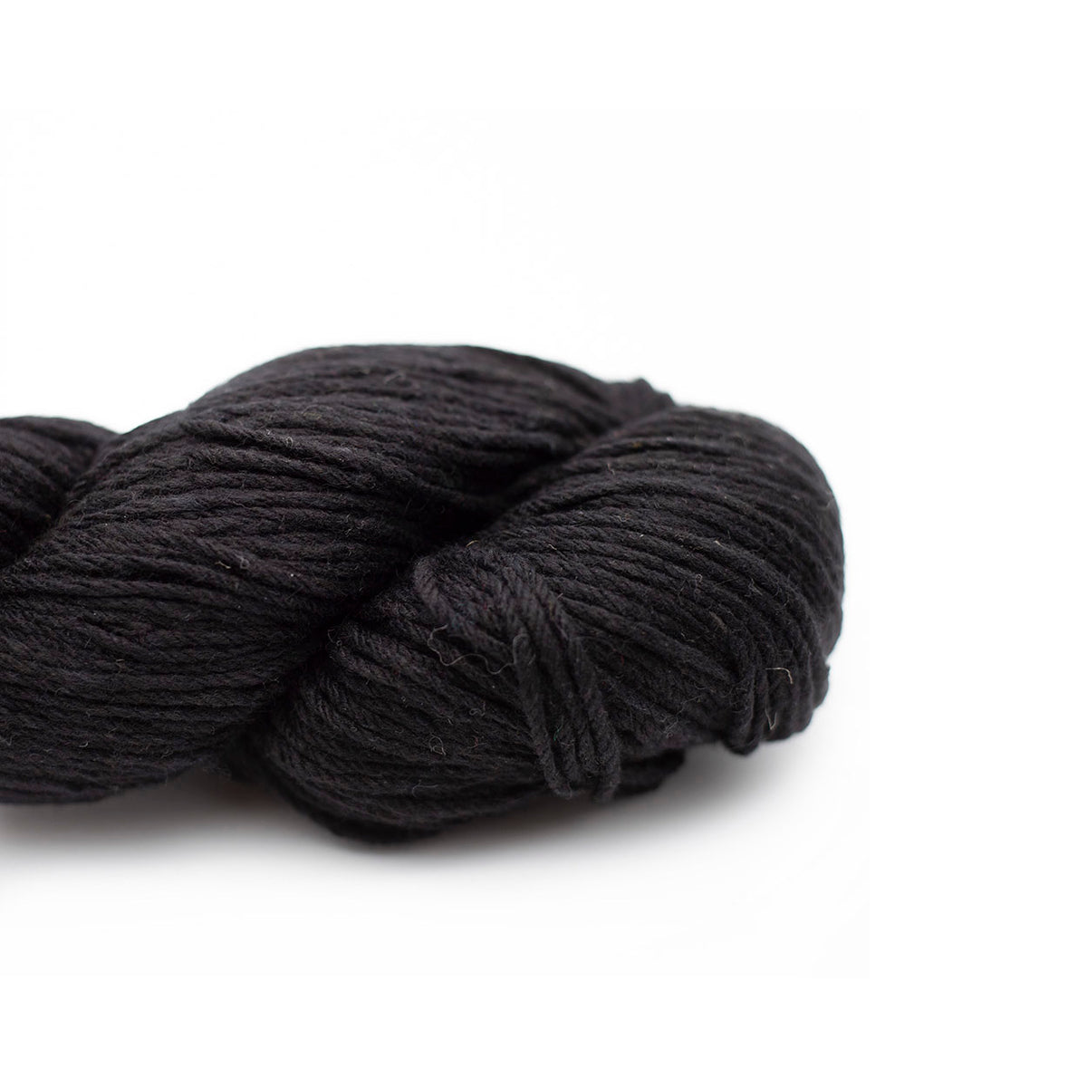 Kremke Soul Wool Yarn 24 Black Reborn Wool Recycled